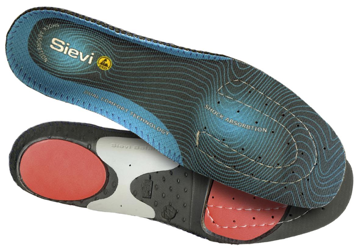 Sievi Dual Comfort Plus Inläggssula blå, extra hög Blå