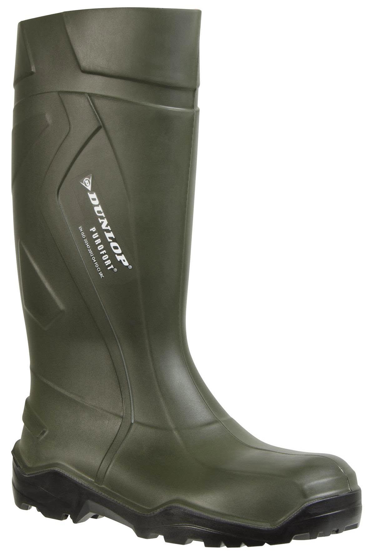 Dunlop D760933 Gummistøvler grøn, Purofort+, PU 46