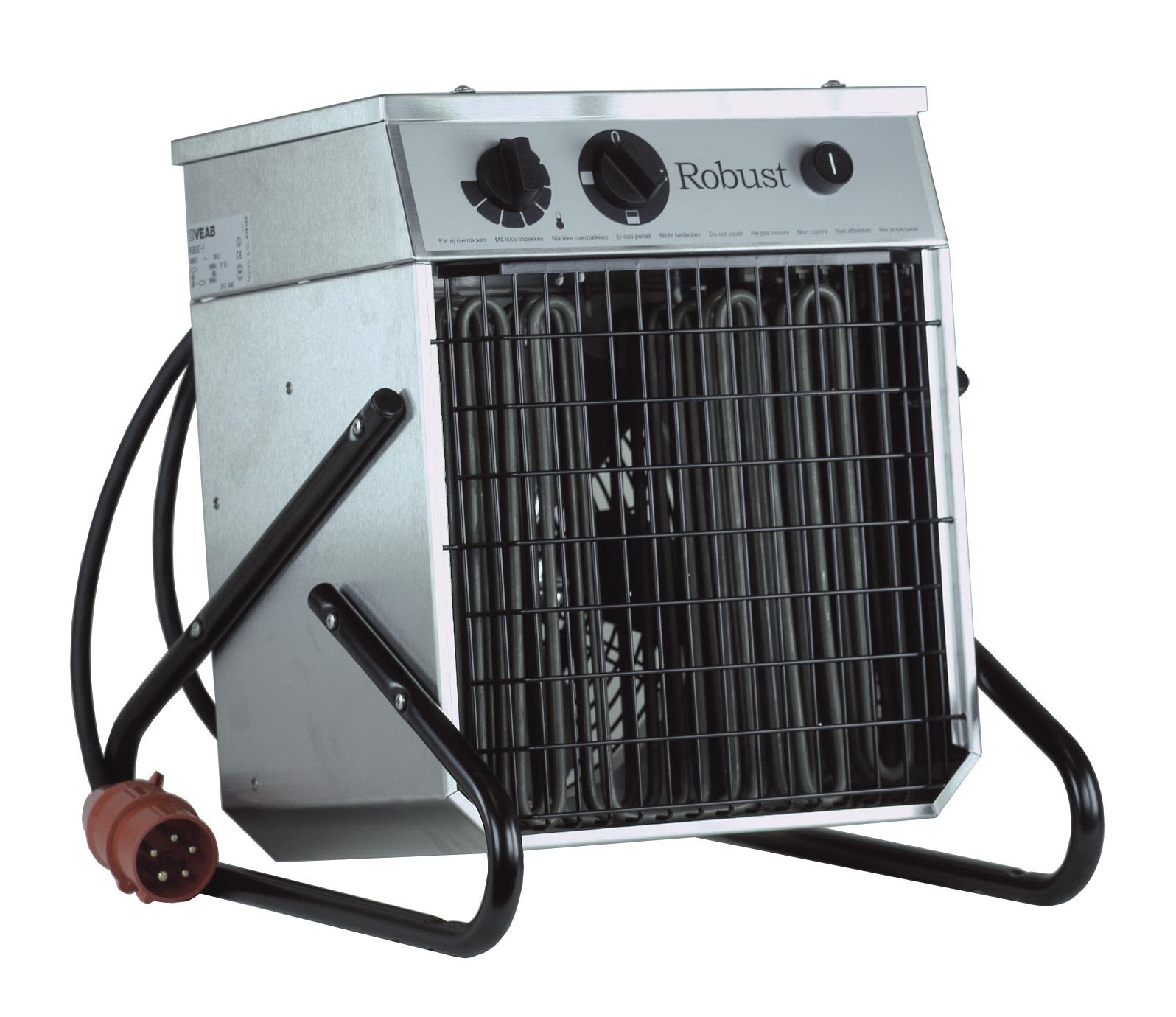 VEAB Robust F Värmefläkt 6 KW, IP65, 400 V