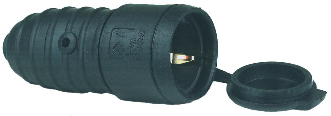 Gelia 08.0056548 Skarvuttag jordad, IP44