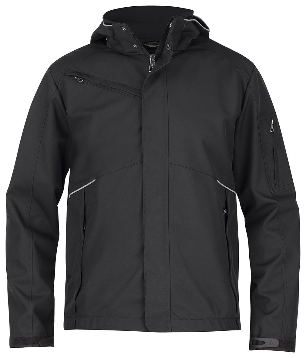 Texstar FJ80199000240 Softshelljakke marineblå Svart