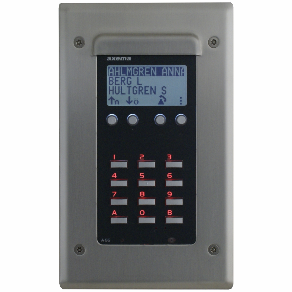 Axema 2-3840 Frontpaket infälld