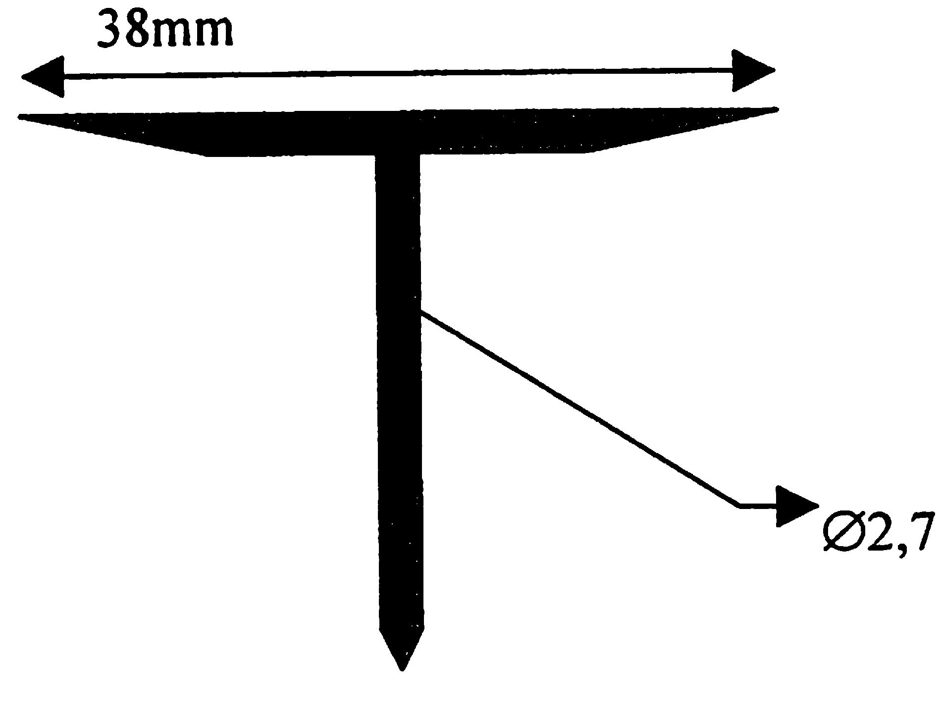 Climatech CDF Svetsspik Bredd: 2,7 mm, 1000-pack Längd: 28 mm