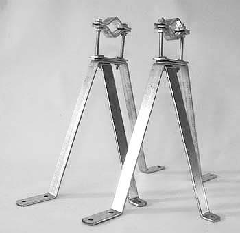 Televes VF335P Seinäkiinnike tukevammille antenneille ja satelliittiantenneille 50–76 mm, 35 cm