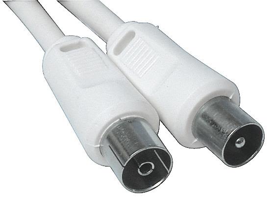 Macab 386203 TV-radioledning 100 dB, IEC, hann/hunn 5 m