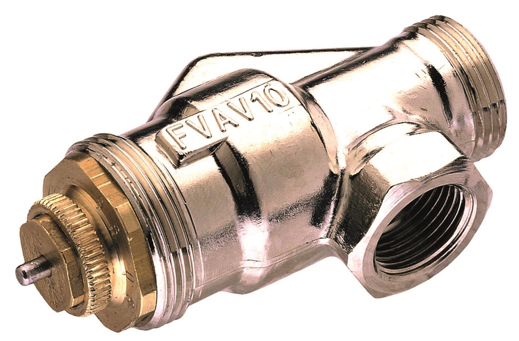 MMA FVAV-15 Termostatventil avig vinkel, med förinställning G15