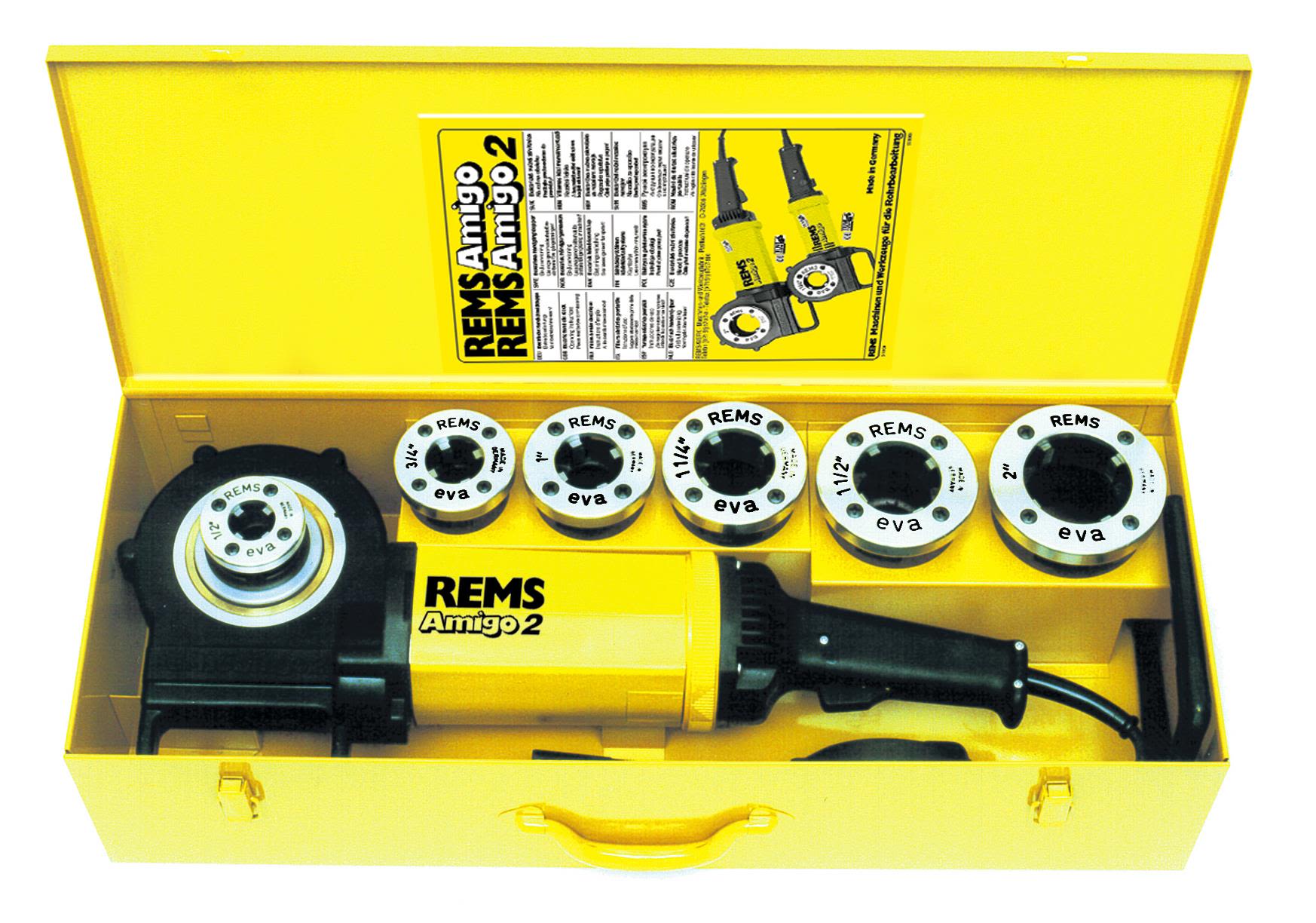 REMS Amigo 2 Gjengemaskin R 1/2"-2"