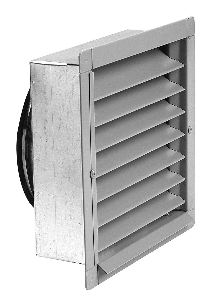 ABC Vent ABC-YG/GL Galler zinkgrå, med anslutningslåda Ø 160 mm