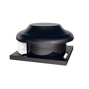 Östberg TKS 400 B1 Takfläkt svart, rektangulär anslutning 449 mm, Luftflöde: 228 l/s