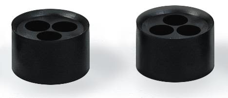 Rutab 1476329 Flerhålspackning M32 2 kablar, 8 mm