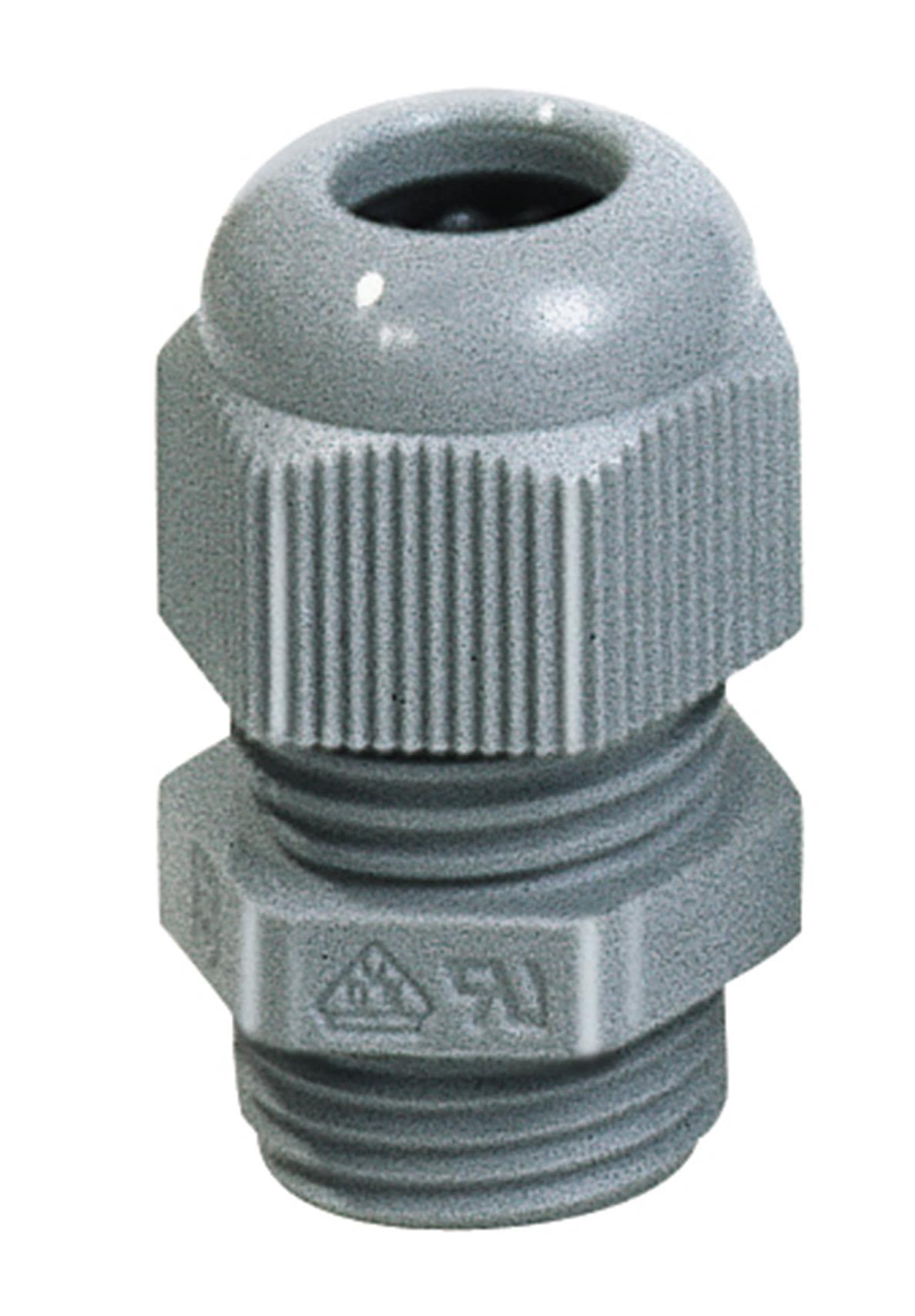 Rutab 1476115 Förskruvning IP68, grå, med tätningsring M32 x 15-21 mm