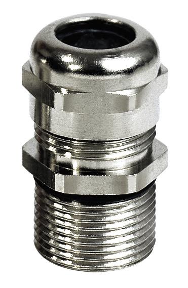 Rutab 1476011 Förskruvning IP68, neoprenpackning, mässing PG12 x 10 mm