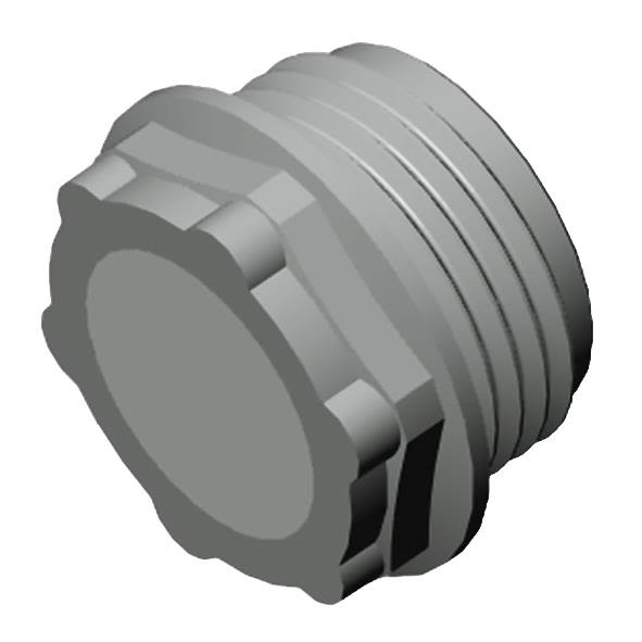 Rutab 1470162 Membranskruv EMS16, ljusgrå M32