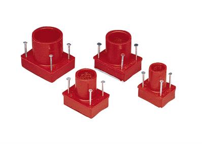 ABB AJI12 Genomföringsmuff med låslim, termoplast 25 mm, I 125