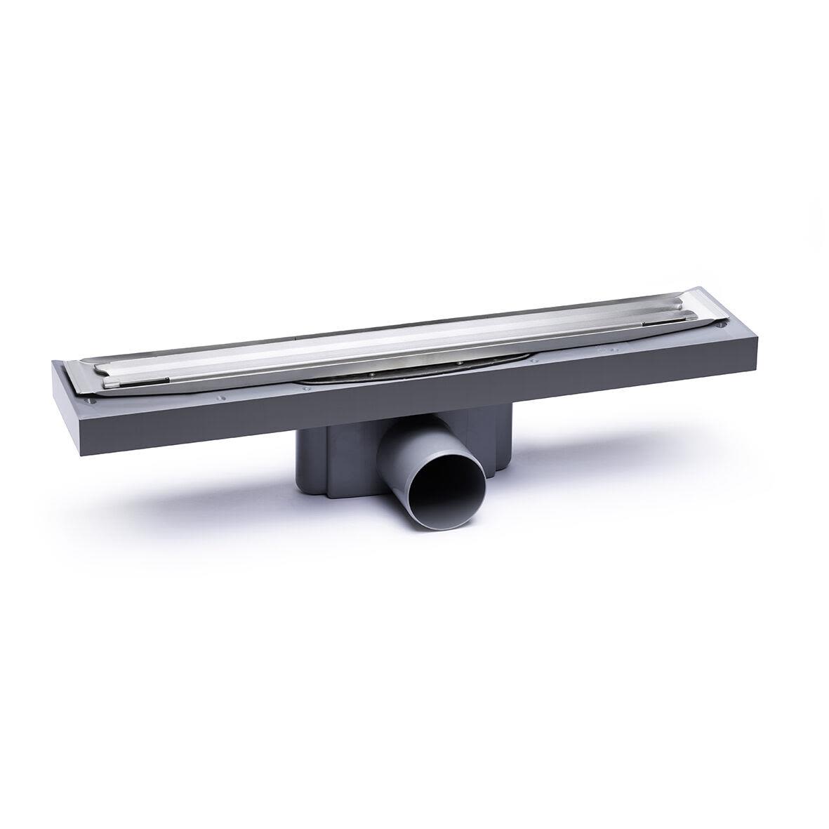 Purus PRO Line Premium 600 Golvbrunn med ram, sidoutlopp