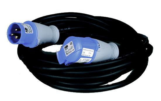 LKB 2403321 Skarvkabel CEE-don 7,5 meter