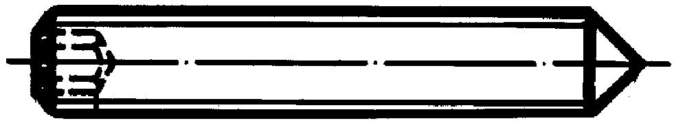 REYHER 040272100060008 Stoppskrue M6 x 8 mm, FZB, 200-pakning