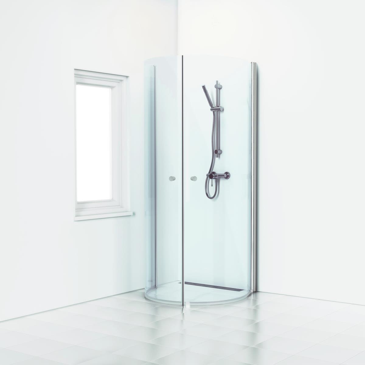 Svedbergs Skoga 61300481 Duschhörna böjd 79-81 cm