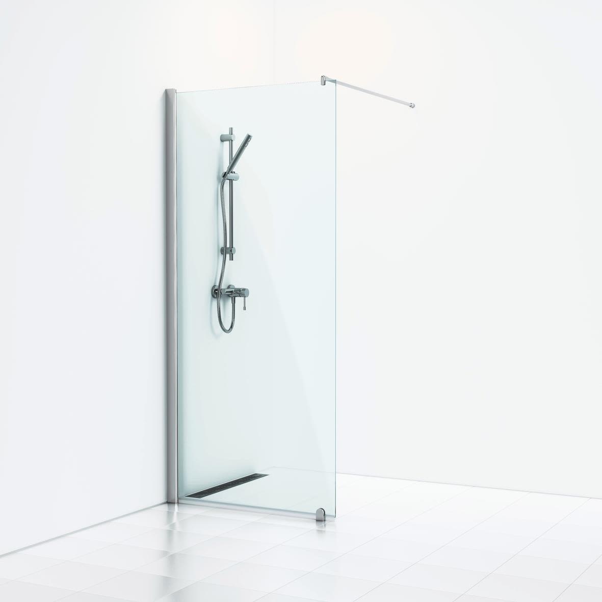 Svedbergs Skoga 6120049 Duschvägg rak 90,4 cm