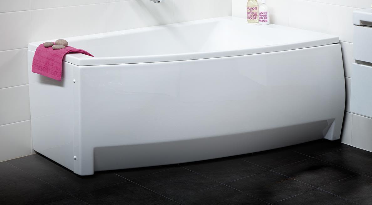 IDO Z9538801001 Badekarsfront Asymmetrisk front (B2) 160 H