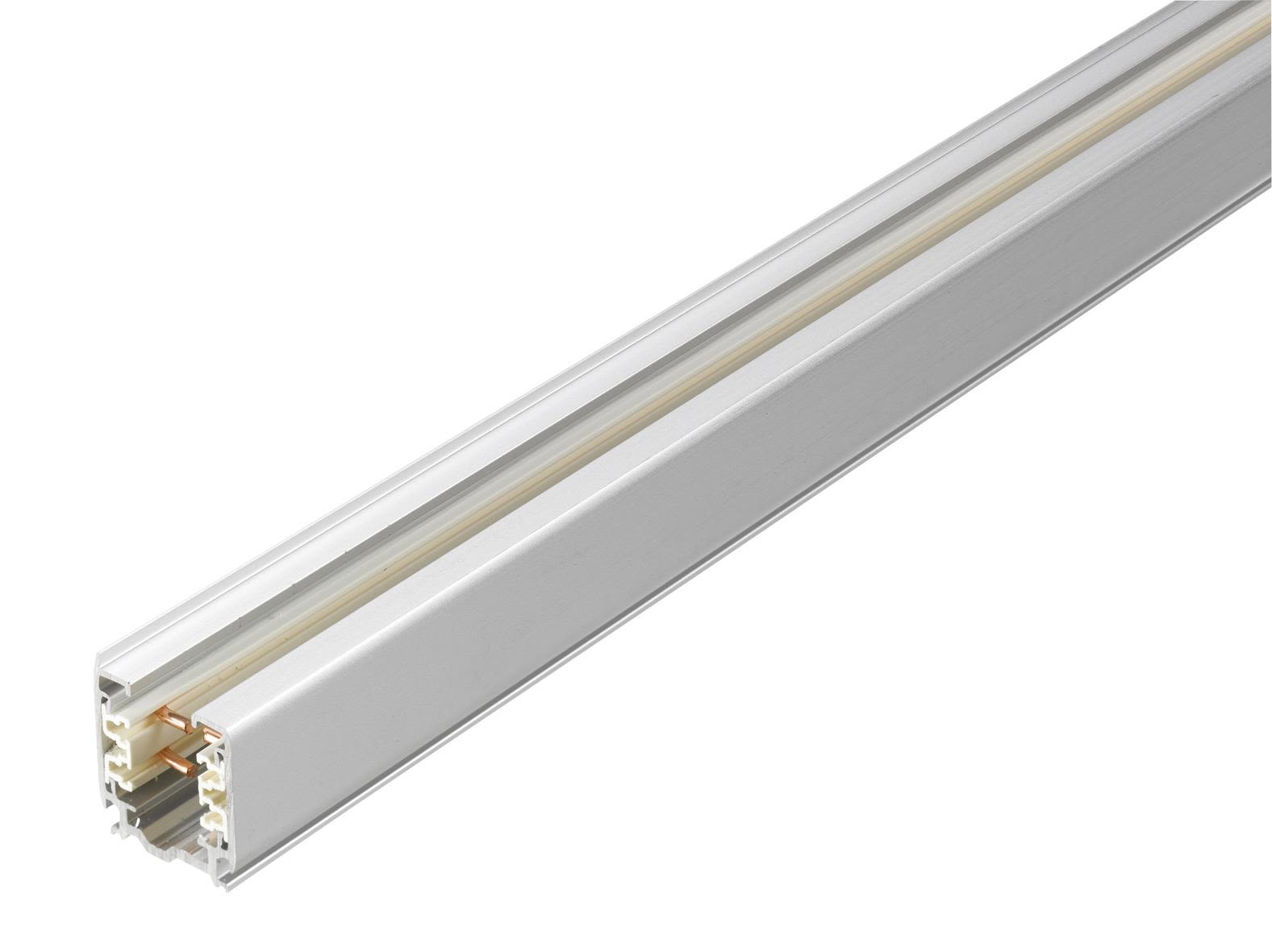 GLOBAL Trac XTS4400-3 Kontaktskena vit, 3-fas 4 m