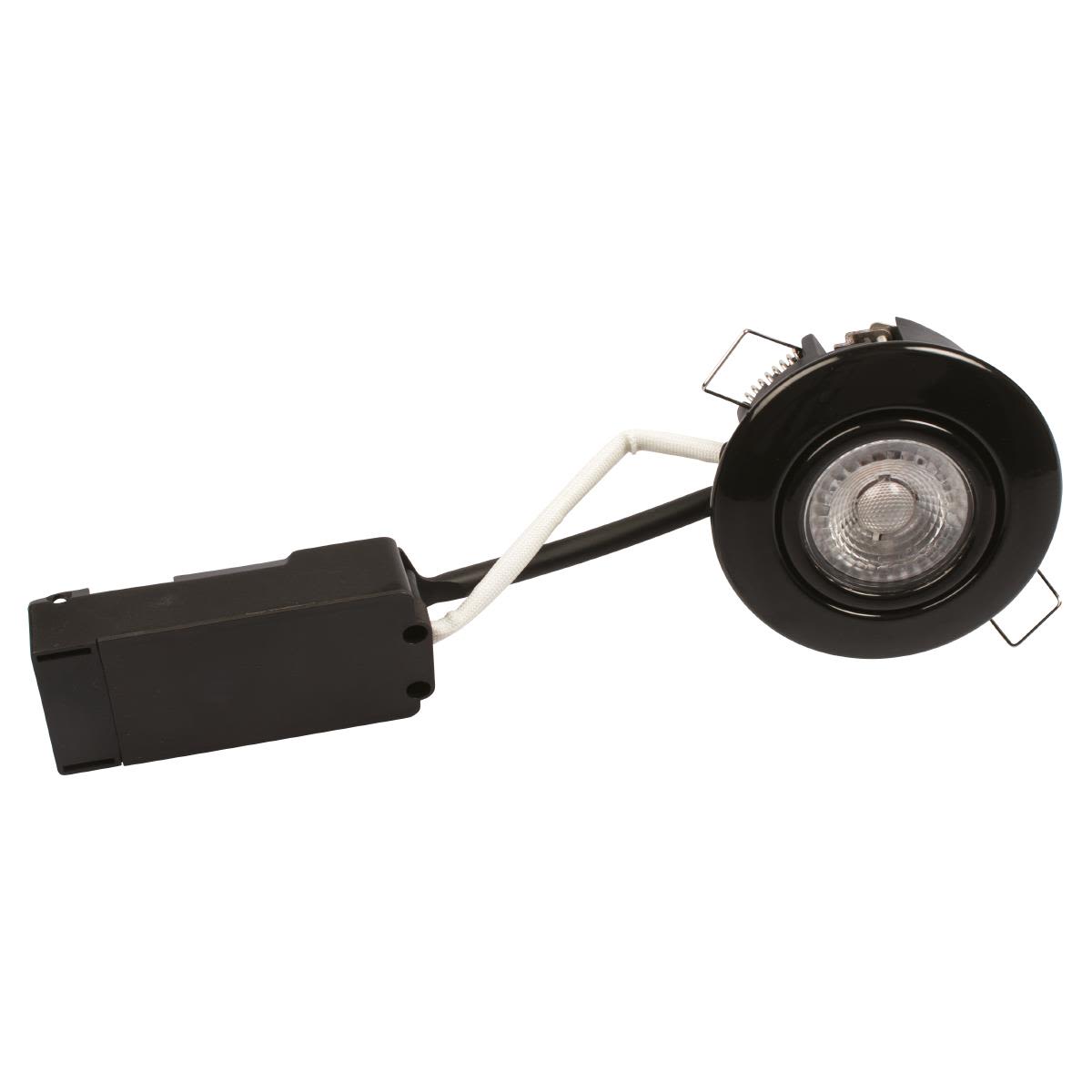 Scan Products Luna LP Downlight utendørs, 3000 K, 6,2 W Svart