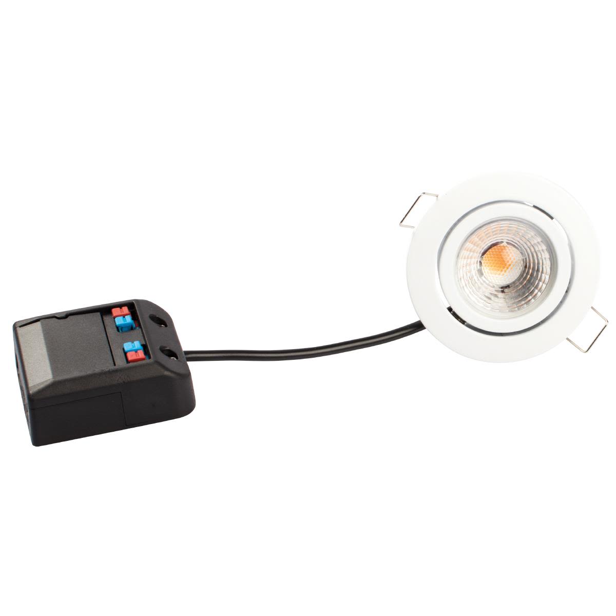 Scan Products Claudia Downlight 3000 K, 3,2 W Matt hvit