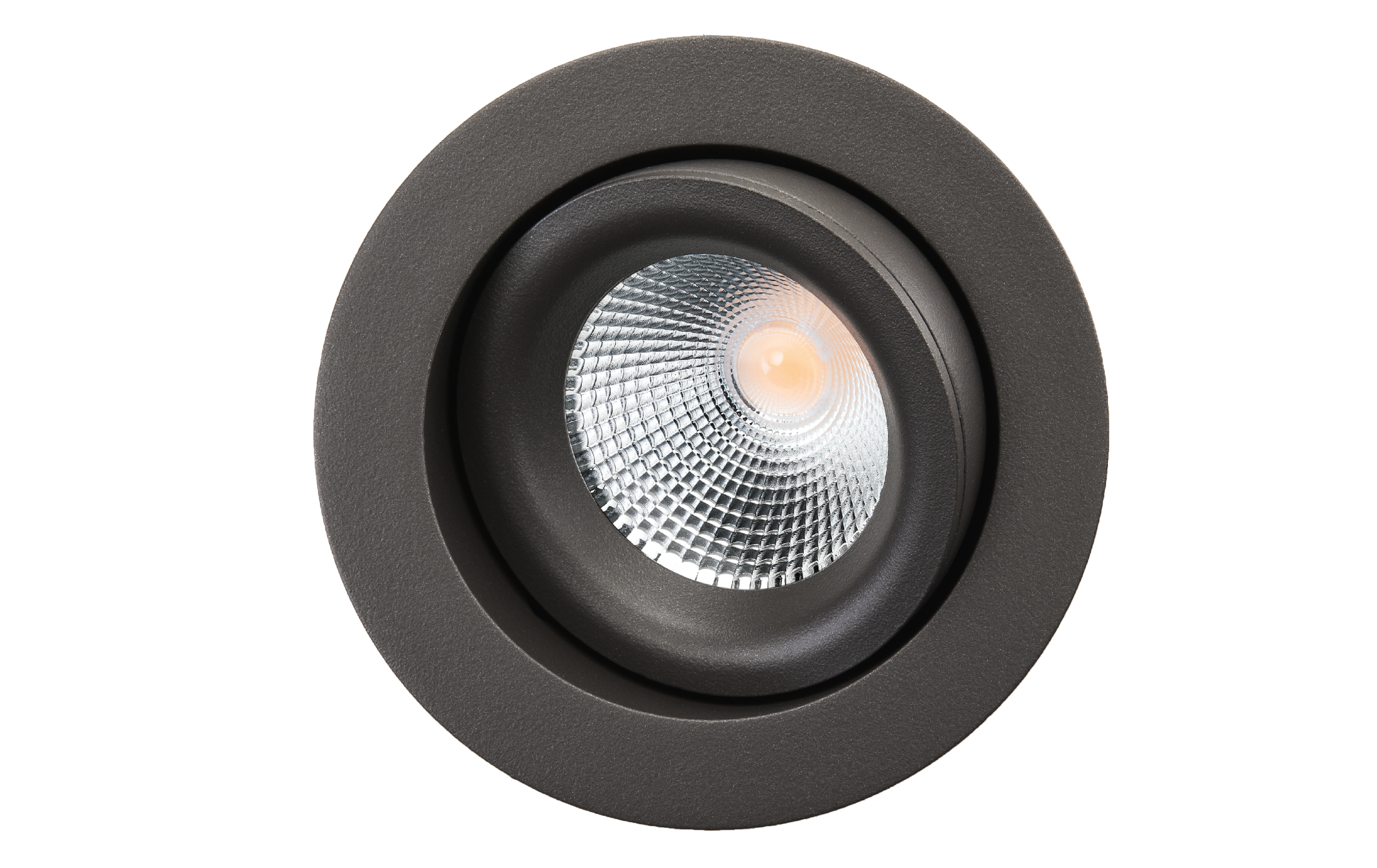 SG Armaturen Junistar Lux Isosafe Downlight 7 W, grafit 540 lm