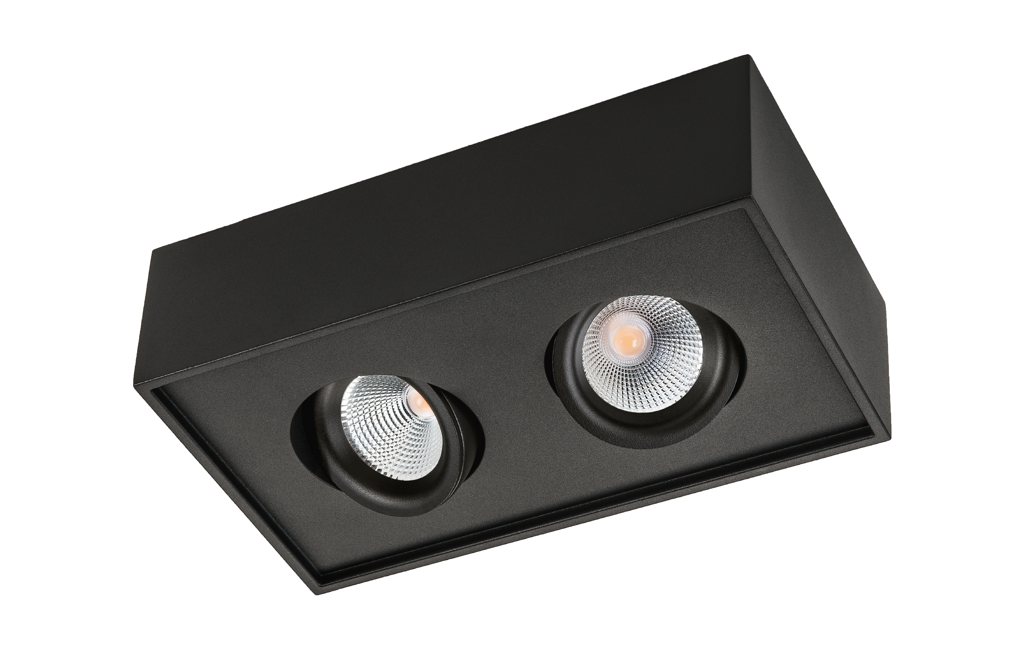 SG Armaturen Cube Lux Downlight LED, 2x7W, 2700K