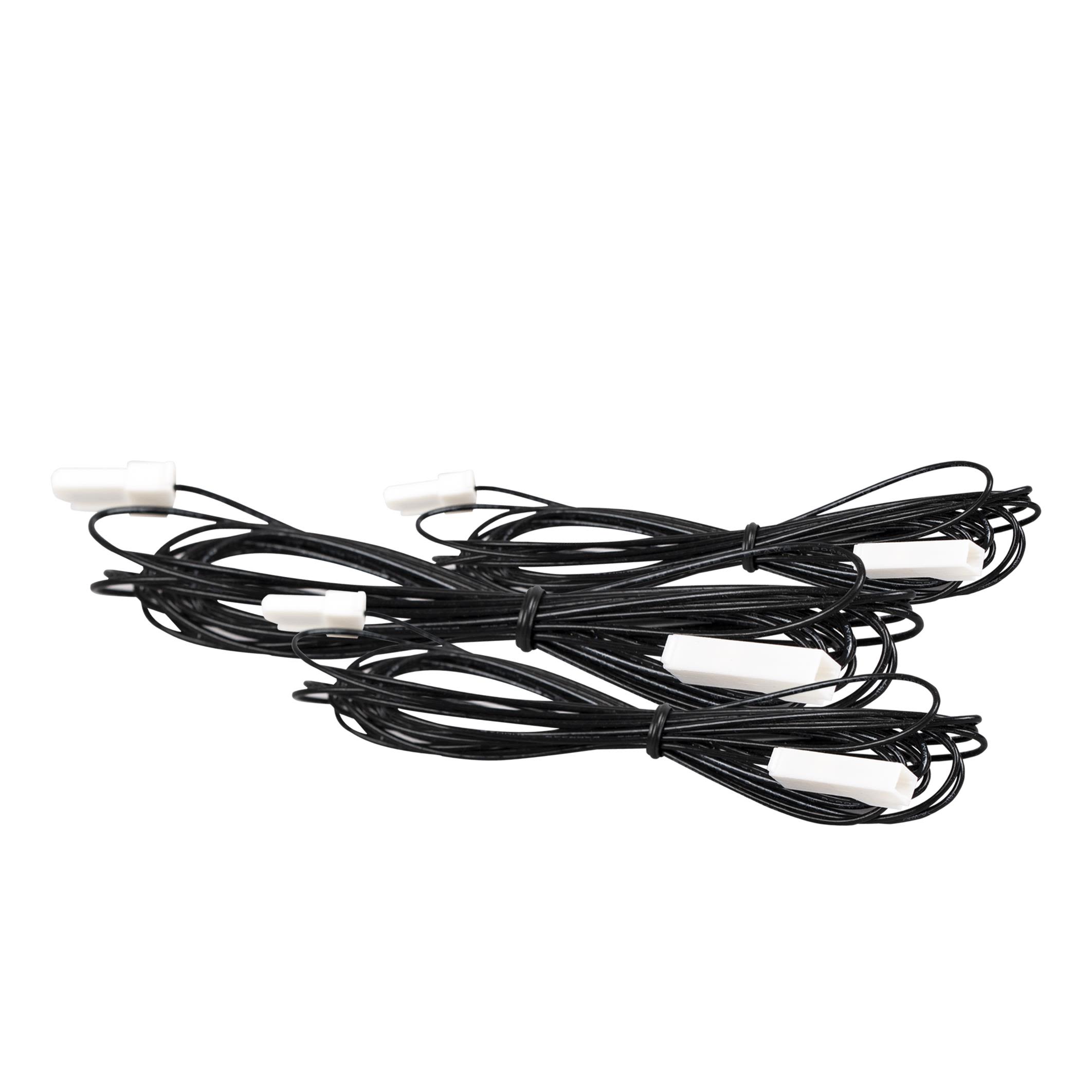 Hide-a-Lite 7474371 Förlängningskabel 1 m, 3-pack