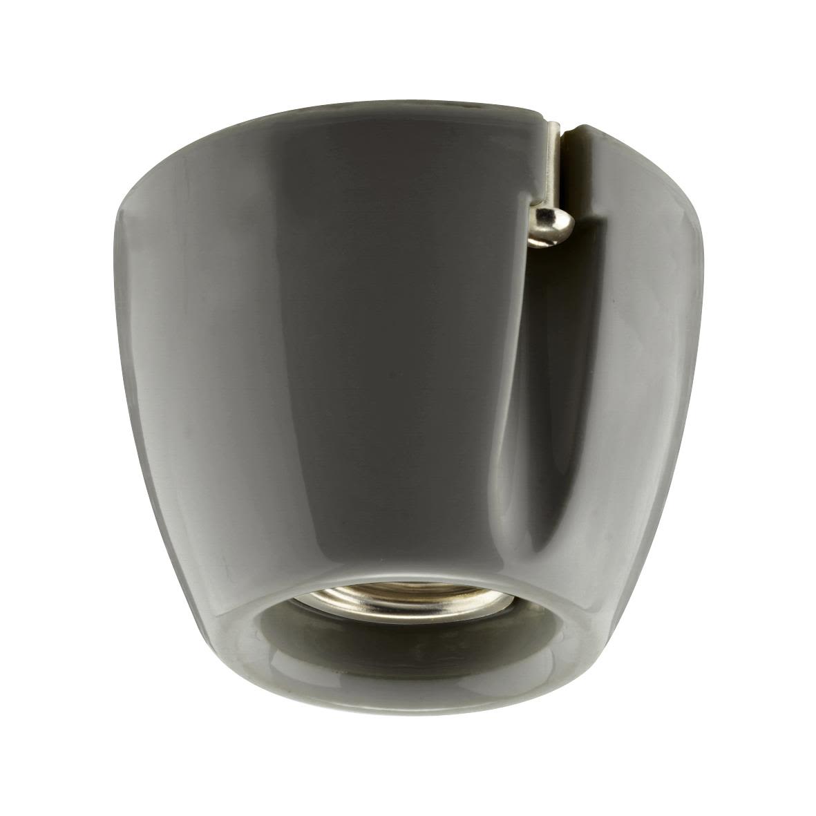 Ifö Electric 52702-000-12 Lamphållare rak, E27, 100W Grå