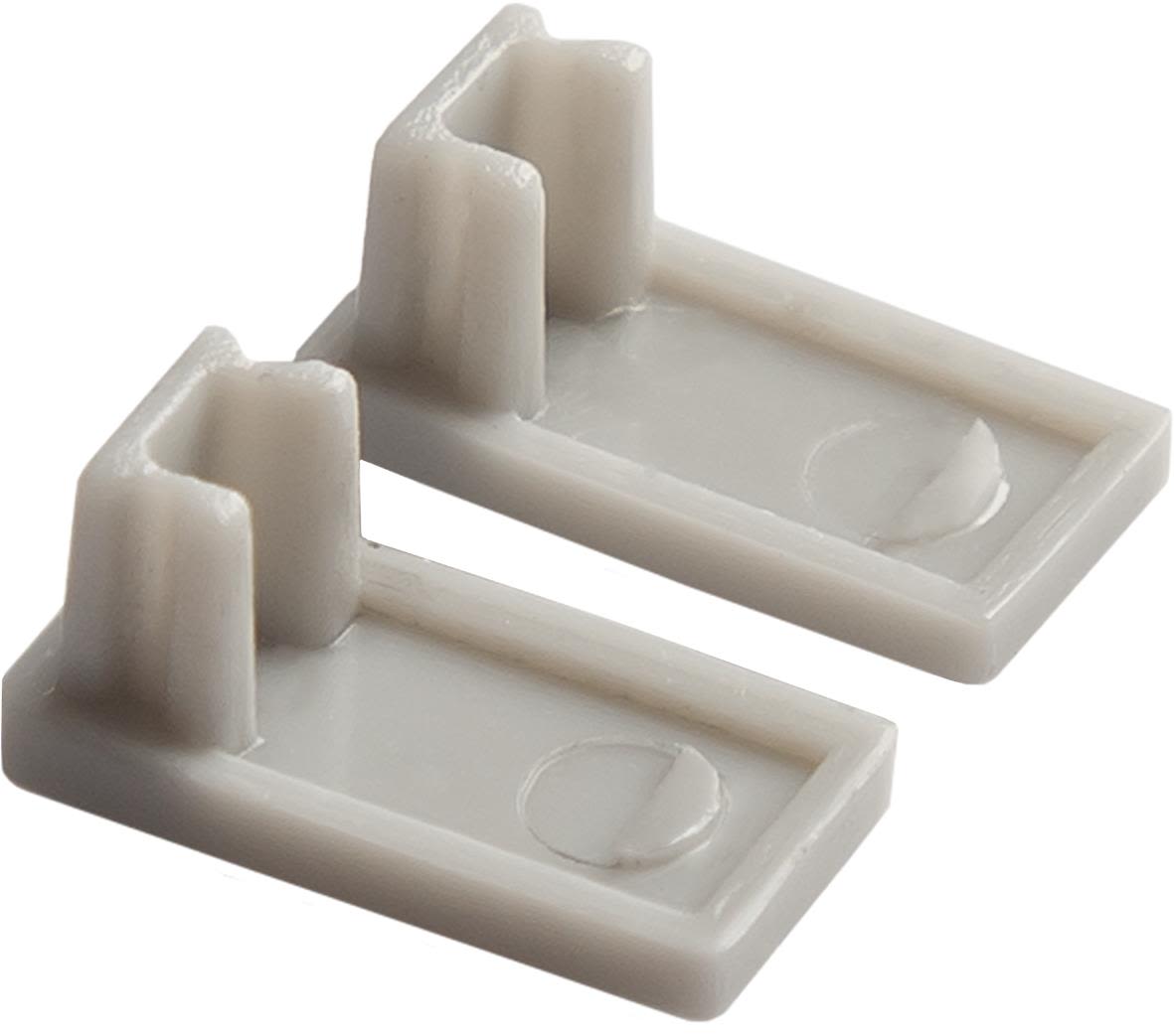 Hide-a-Lite Micro U Gavl plast, 2-pakning