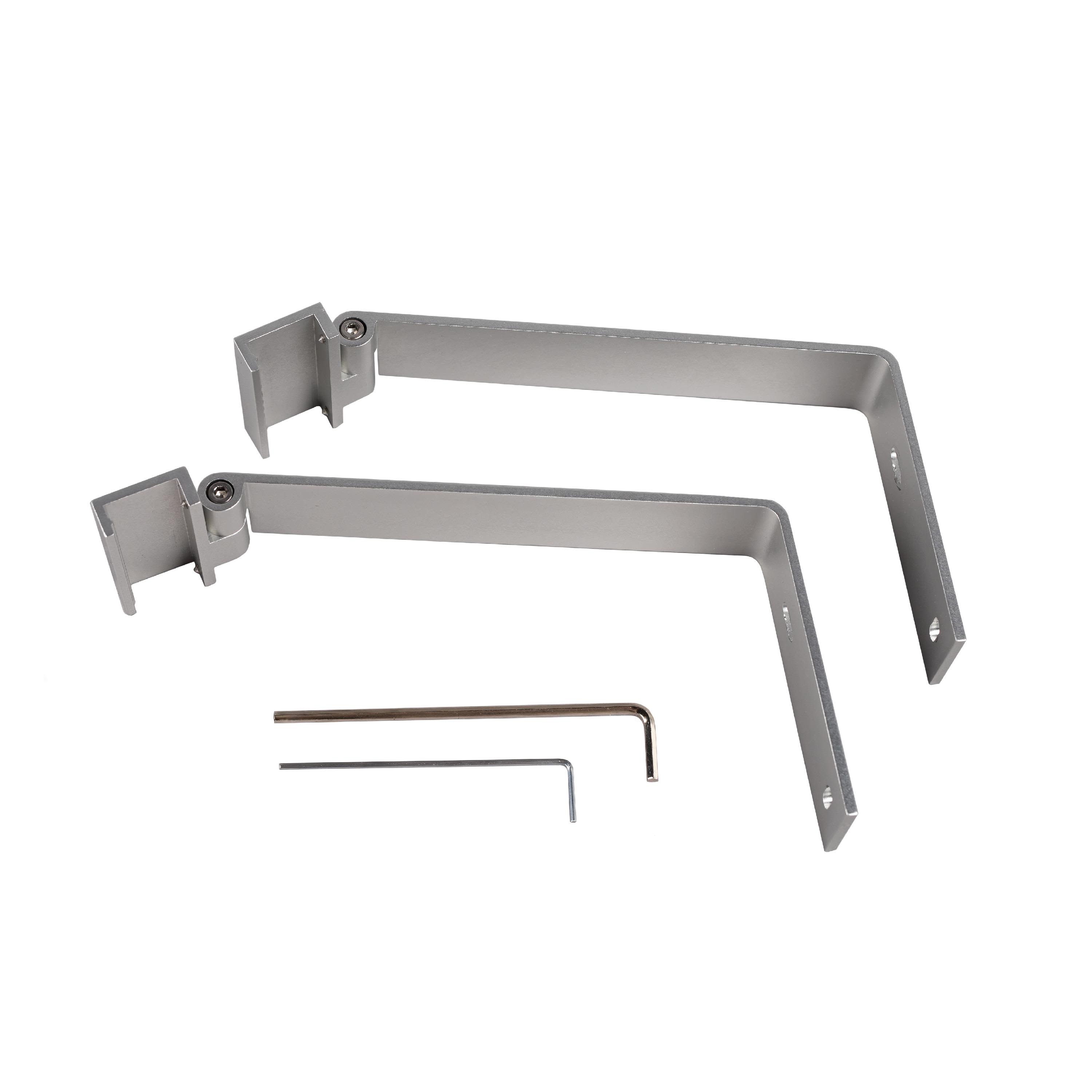 Hide-a-Lite 7506476 Forlengingsarm aluminium, 2-pakk