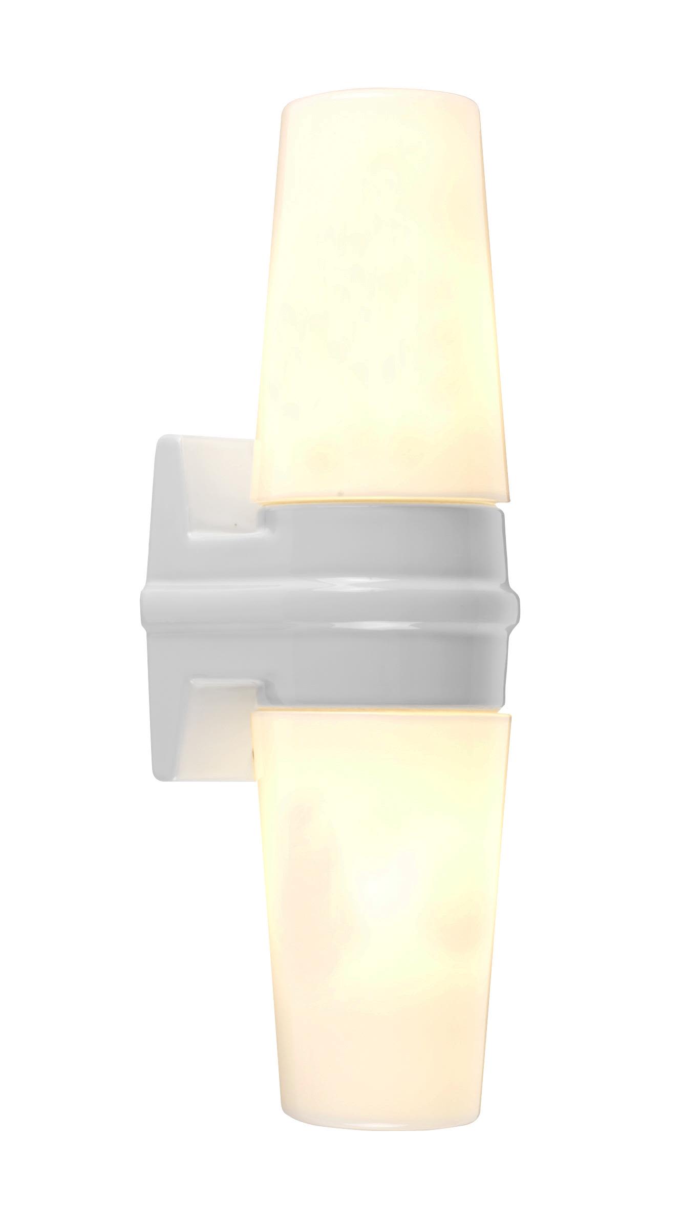 Ifö Electric Bernadotte Väggarmatur 2x40W, E14, IP44 Vit