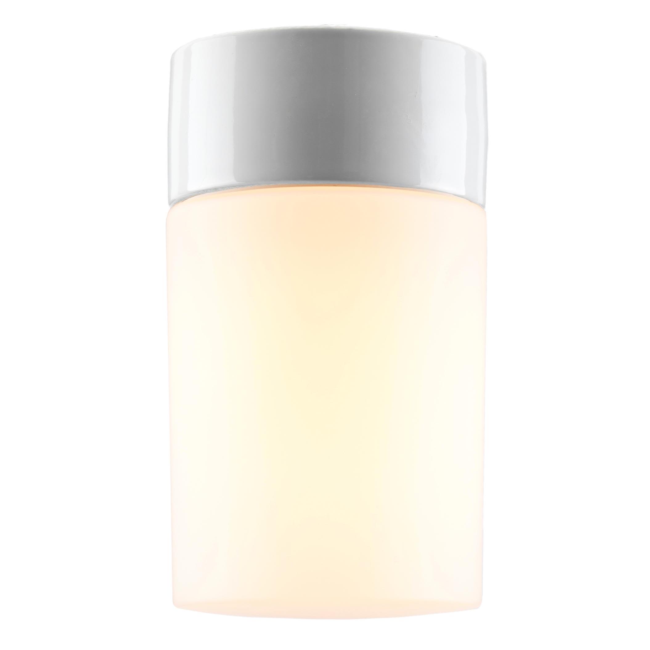 Ifö Electric Opus Takarmatur rak, E27, IP54, 100W, opal Vit