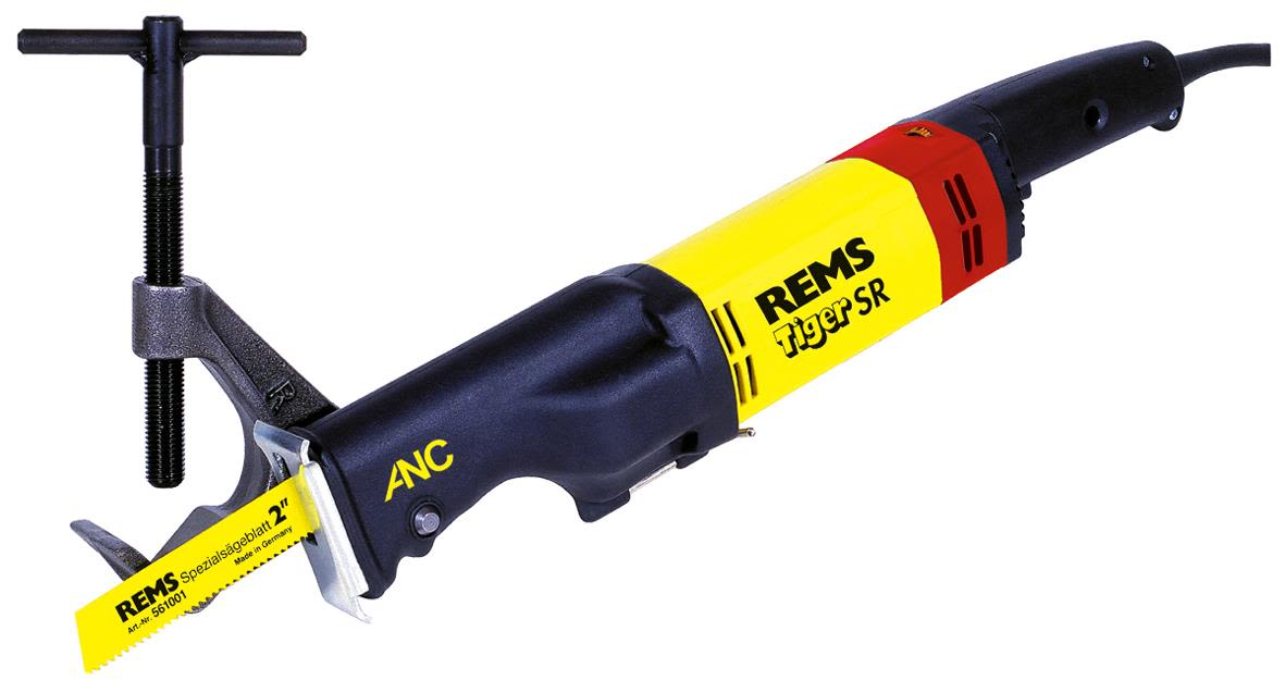 REMS Tiger SR Tigersag med koffert, 1400 W