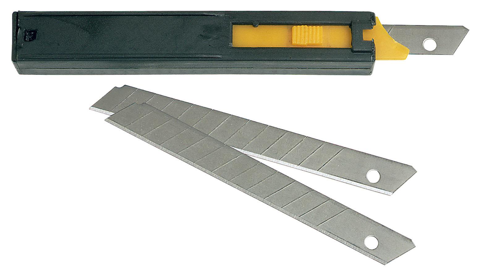 Ironside 127052 Knivblad för brytbladskniv, 10-pack 9 mm
