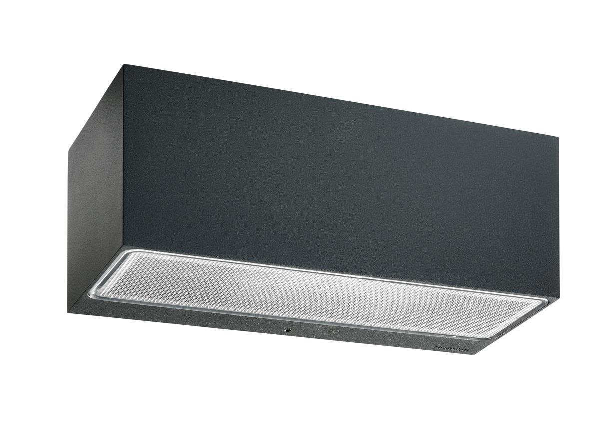Norlys Asker 5018 Veggarmatur 9,3 W, 4000 K, LED, IP65 Grafitt