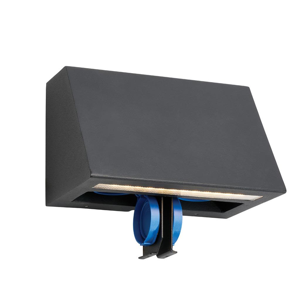 Norlys SKI Veggarmatur 5,2 W Svart