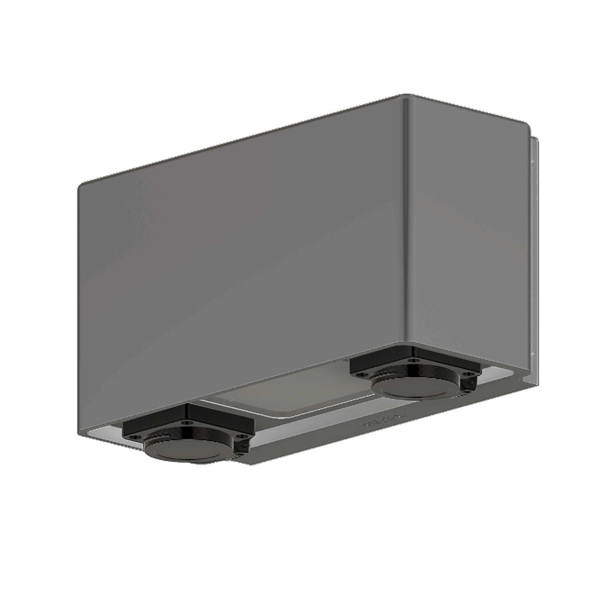Westal Jubilar III Väggarmatur 18 W, 1225 lm, 3000 K, två uttag Silver/aluminium