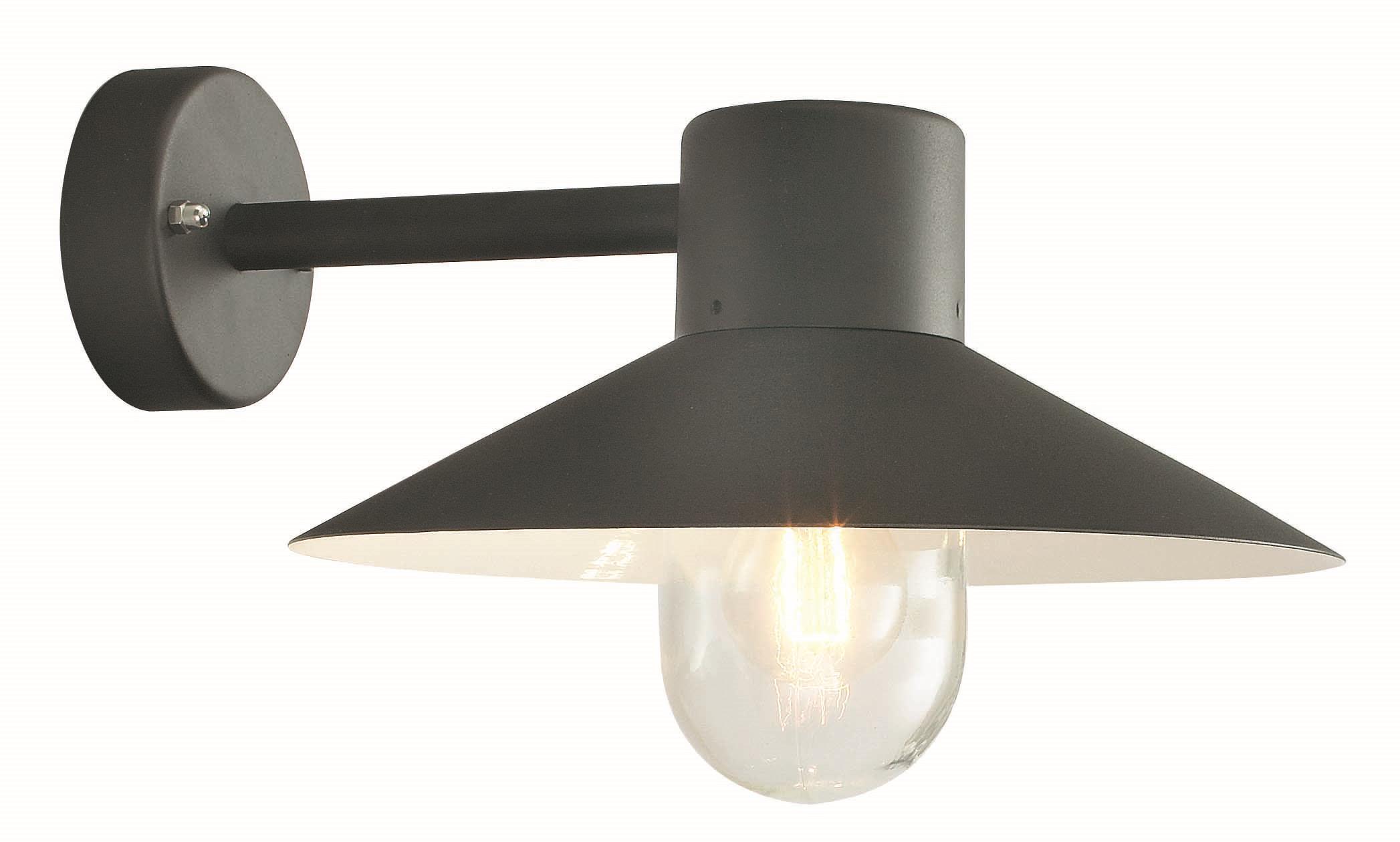 Norlys Lund 290 Væglampe 230 x 420 mm Sort