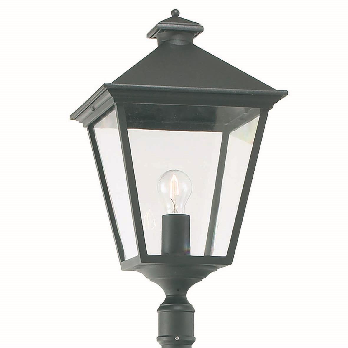 Norlys London 4012B Lykthus E27, IP54 Svart