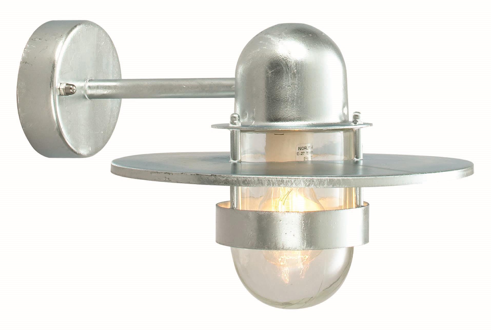 Norlys Bergen 270 Væglampe 60 W Galvaniseret