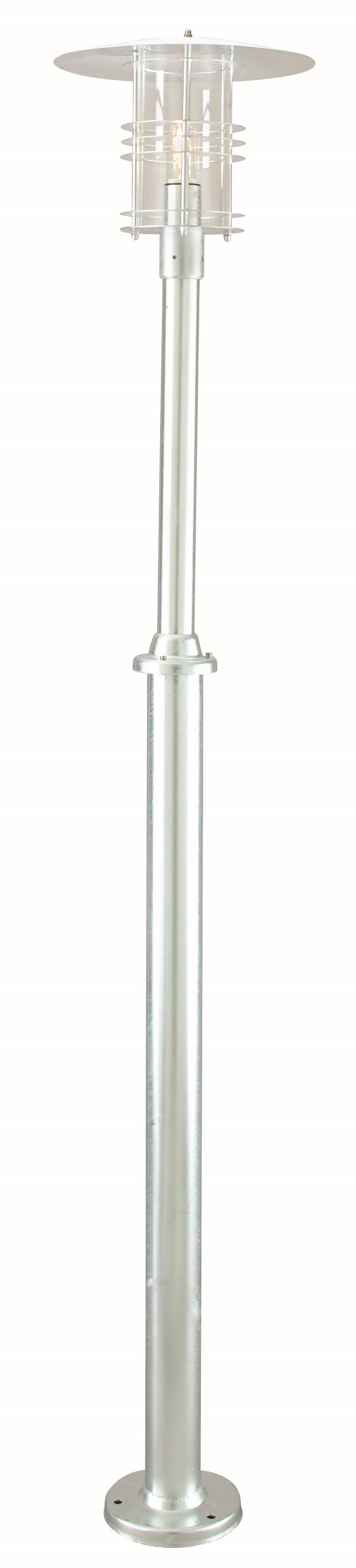Norlys Stockholm Lyktestolpe 1570-2470 mm Galvanisert