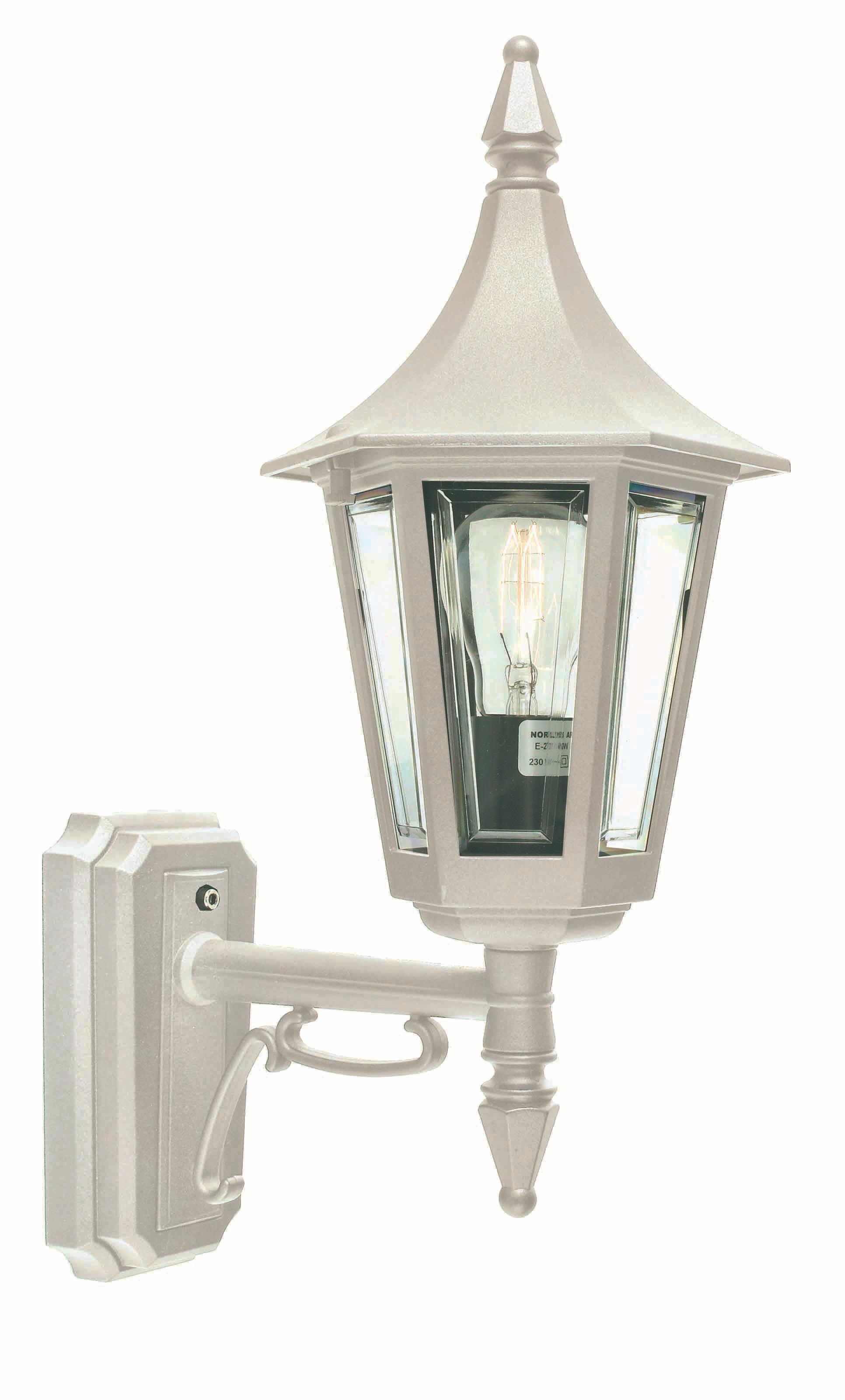 Norlys Rimini 259 Väggarmatur E27, IP54 Vit