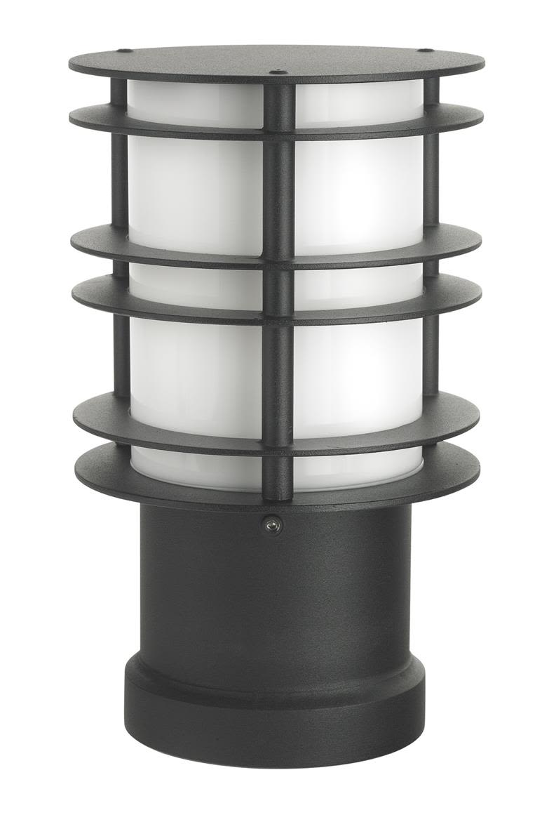 Norlys 1268B Pollare 10W, 3000K, 900 lm Svart