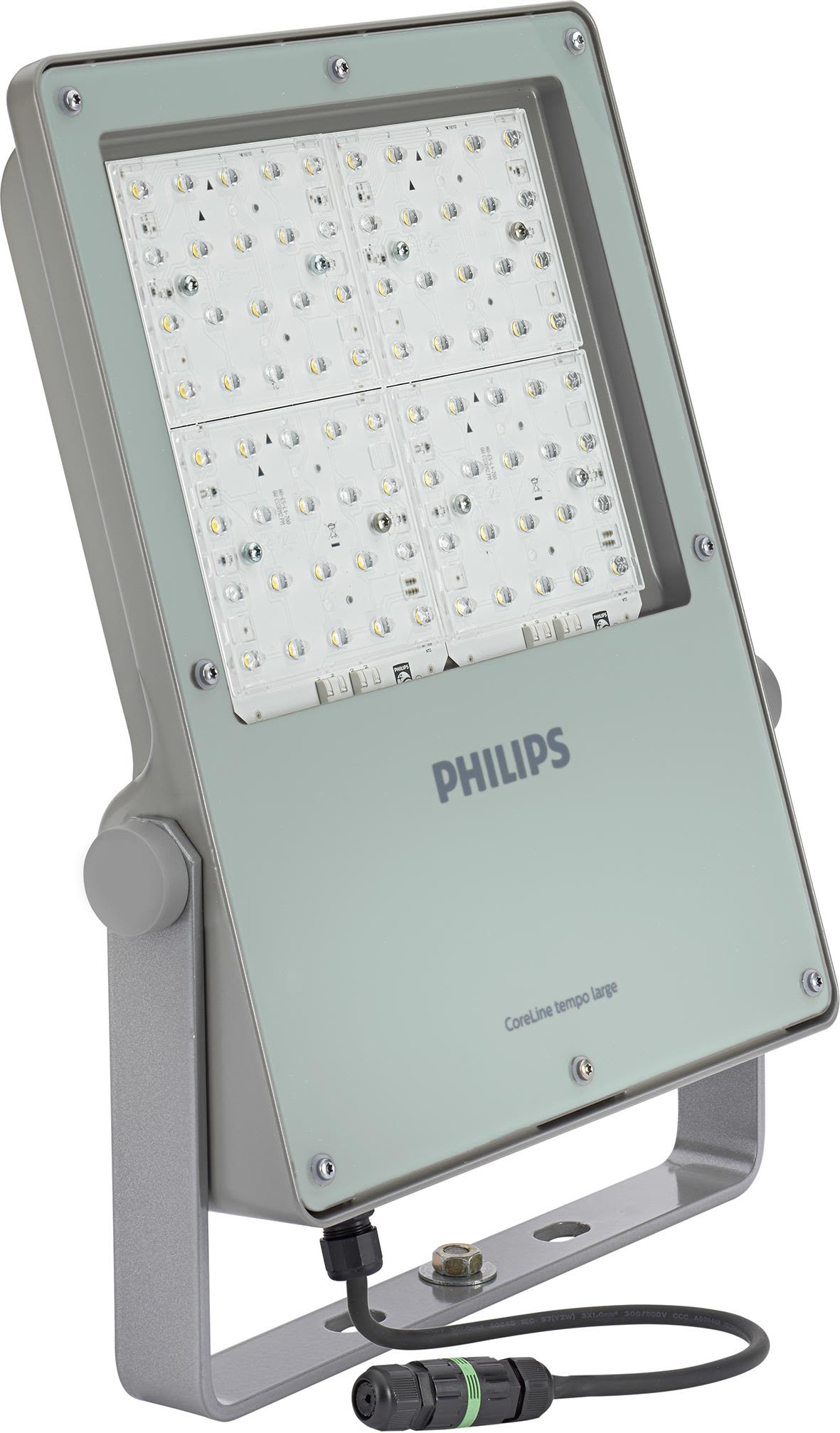 Philips BVP130 LED210-4S/740 A, Grå, IP66, Akrylonitril styren-akrylat (ASA), Aluminium, Polymetylmetakrylat (PMMA), I, IK08, 0,2 m