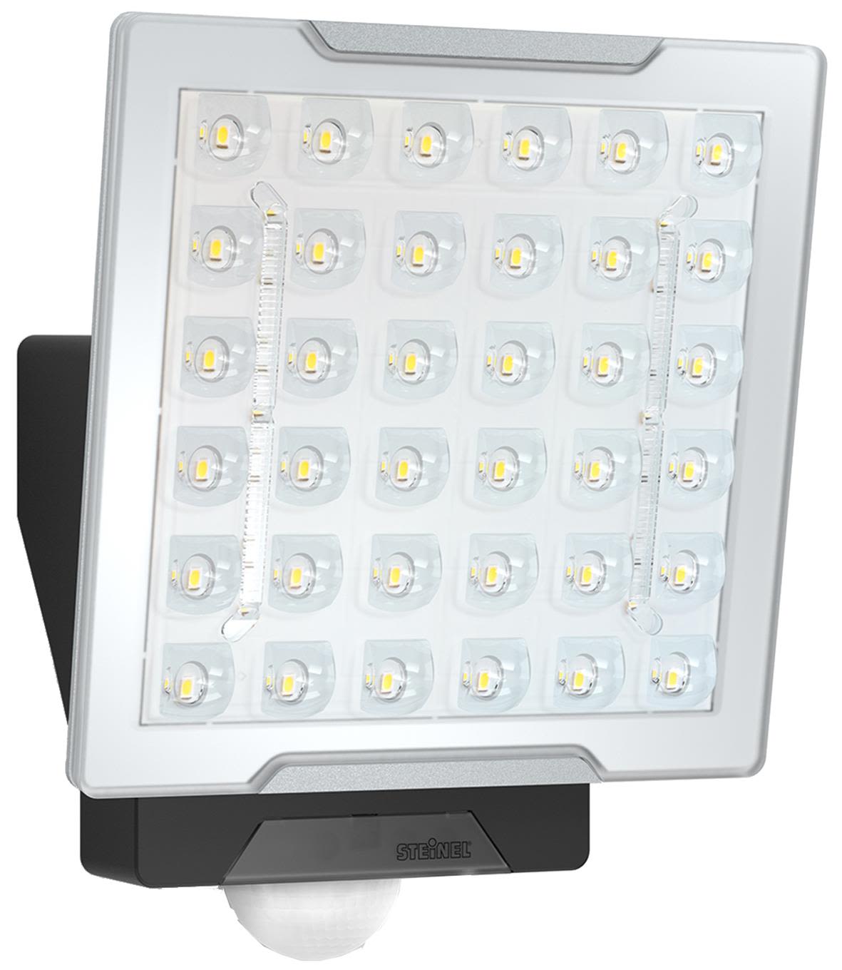 Steinel XLED Pro Square Lyskaster sensor, 48 W, 4000 K, 4400 lm Svart