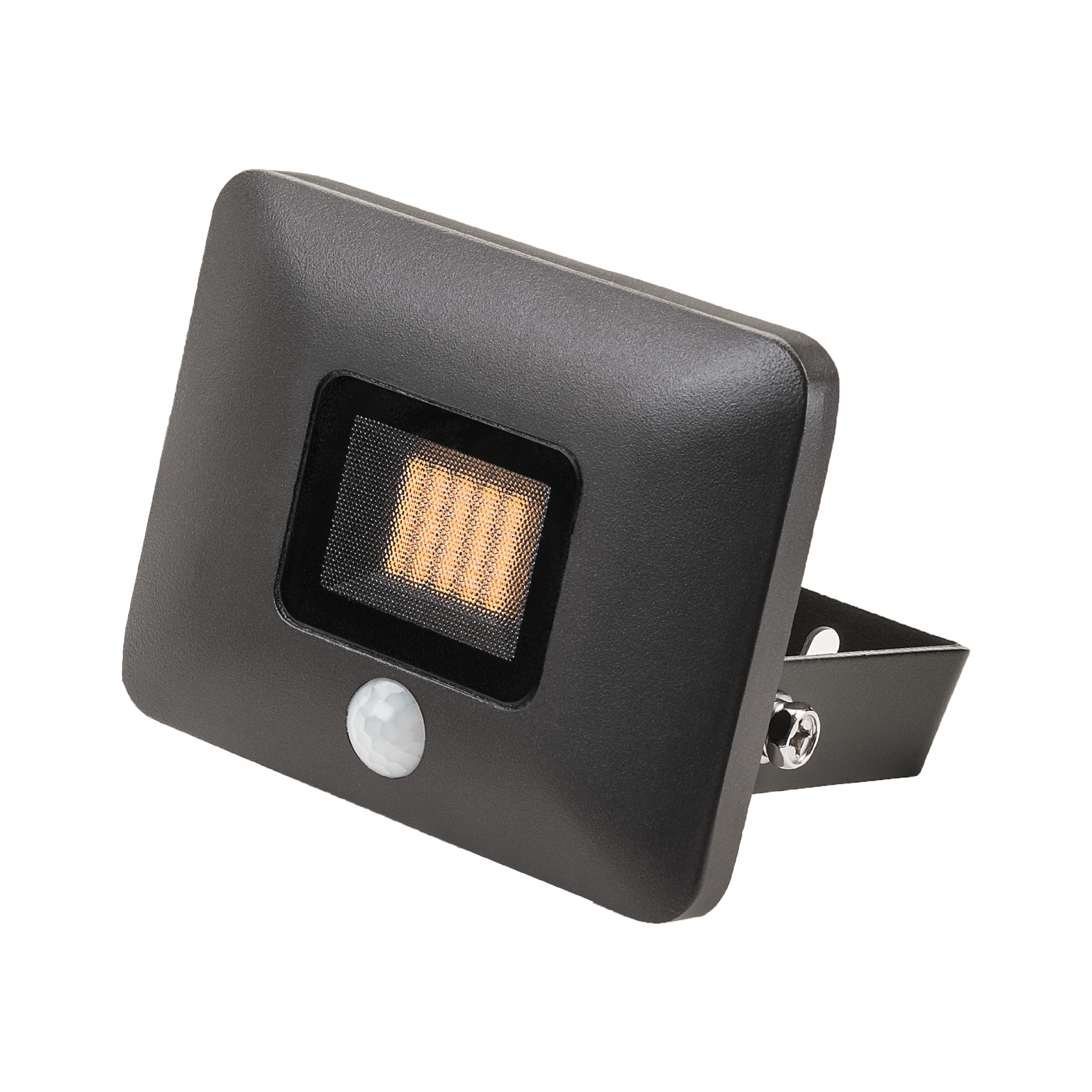 Projektør Flom Mini LED 10W 3000K 1020 lumen, med sensor, grafit