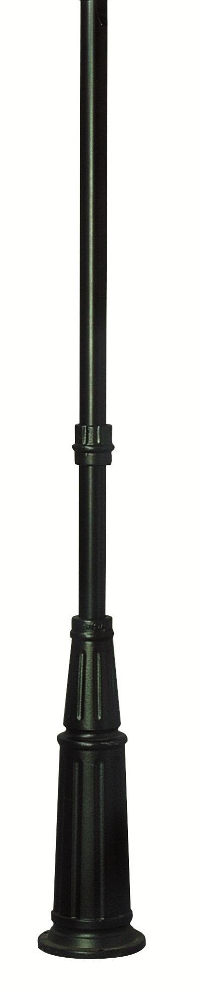 Westal 6093 Stolpe svart, Ø60 mm uten stigepinne